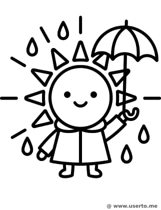 여우비의 깔깔 웃음