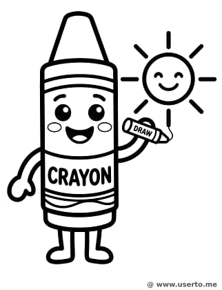 The Happy Yellow Crayon