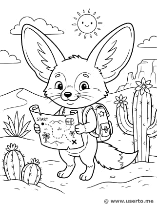 Fénec Explorador del Desierto