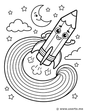 The Rocket Pencil