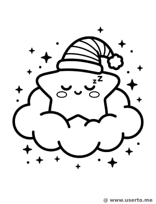 Sleepy Star's Cloud Bed