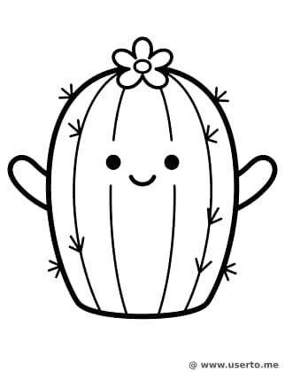 다정한 선인장의 포옹