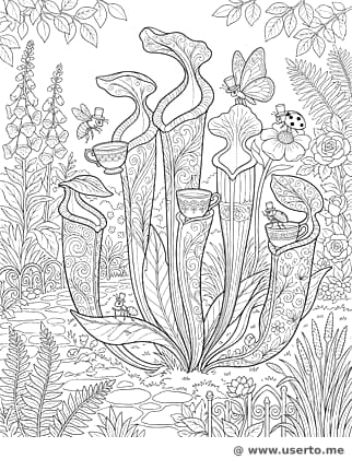 La Fiesta del Té de las Plantas Jarra