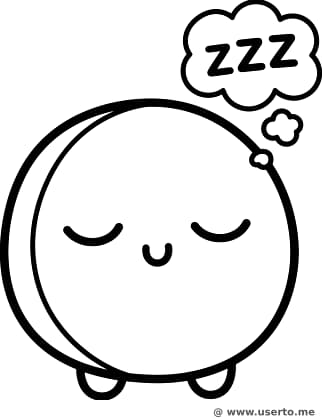 쿨쿨 잠자는 지우개