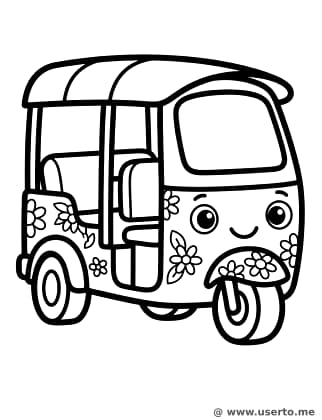 El Amistoso Tuk-Tuk Tailandés