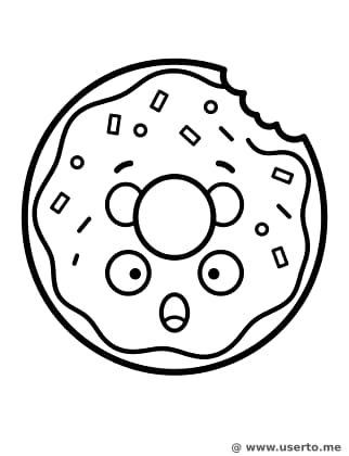 Surprised Glazed Donut