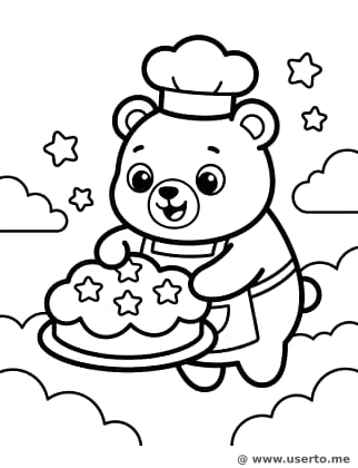 El Oso Pastelero de las Nubes
