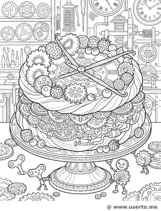 Relógio Steampunk de Pavlova