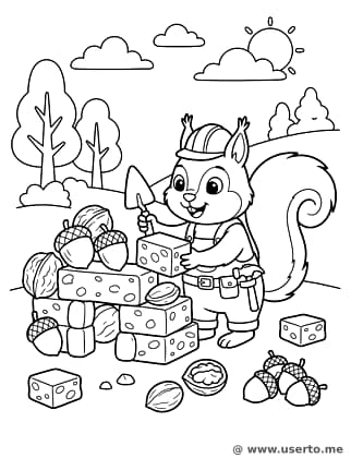 A Casa de Nougat da Esquilo