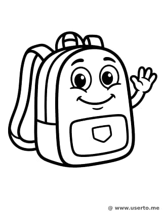 Waving Backpack Friend