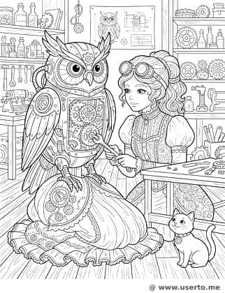 Princesa Inventora de Relojería