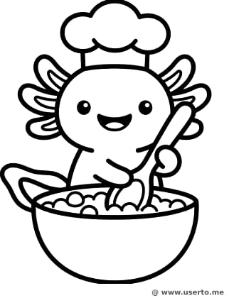 A Sopa de Bolhinhas do Chef Axolote