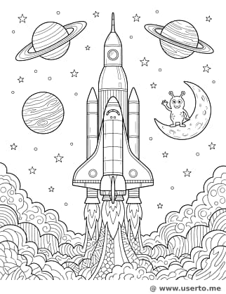 ¡Despegue galáctico!