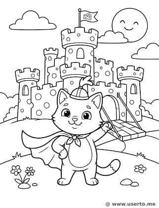 El Gato Caballero y el Castillo de Queso