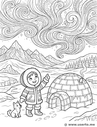 La Magia Nocturna de la Aurora Ártica
