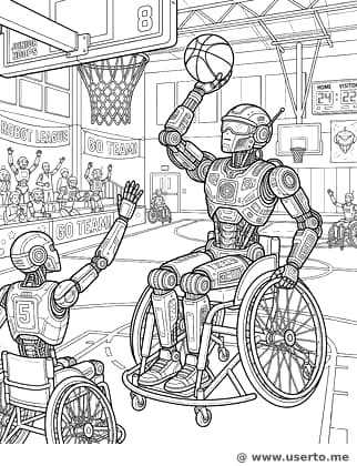 Os Sonhos de Basquete do Robô