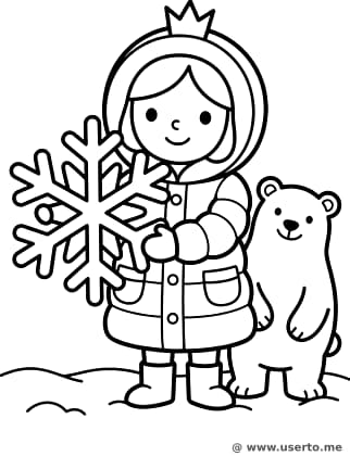 반짝이는 북극 공주님