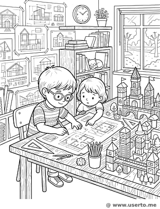 재능 있는 꼬마 건축가