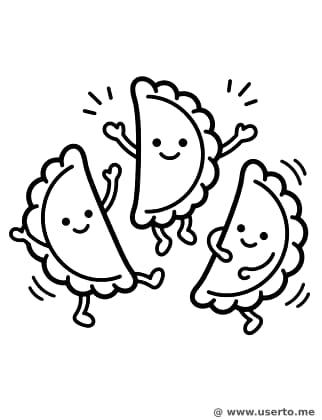 A Dança dos Pierogis Felizes