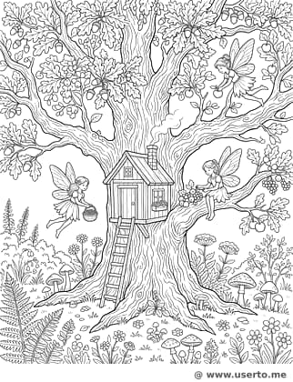 요정들의 마법 나무집