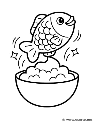 El gran chapuzón del pez Taiyaki