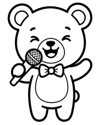 노래하는 아기 곰