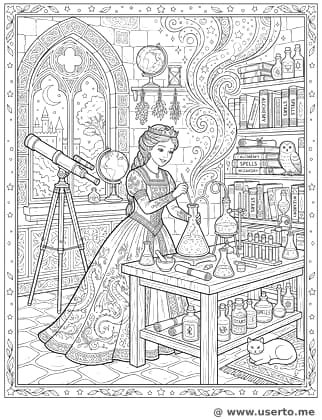 La Biblioteca de la Alquimista Real