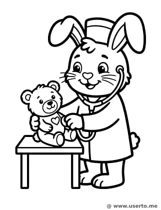 Kind Bunny Doctor