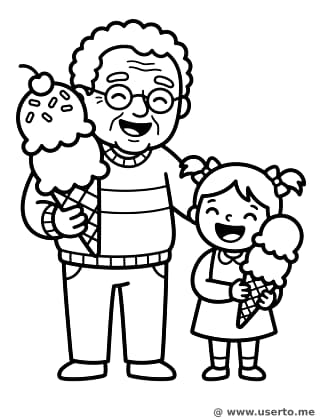 할아버지의 아이스크림 서프라이즈