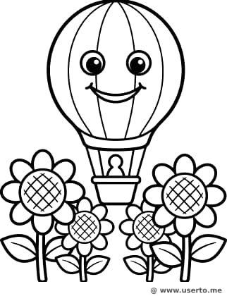 Jolly Sunflower Balloon