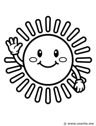 Sol Feliz Dando Tchauzinho