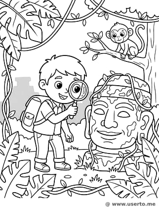 Ancient Jungle Archaeologist