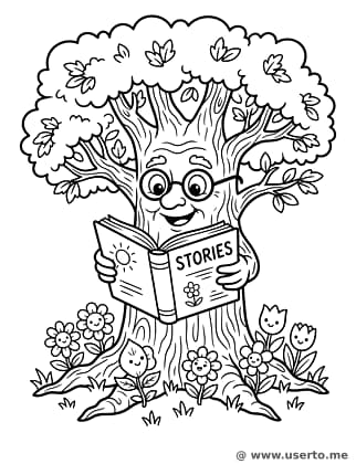 오크 나무 아저씨와의 정원 파티