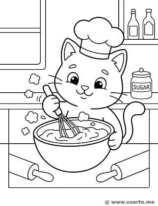 El Lío de Harina del Gato Panadero