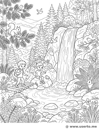 Hidden Mountain Waterfall