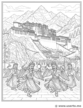 Festival at the Mountain Palace