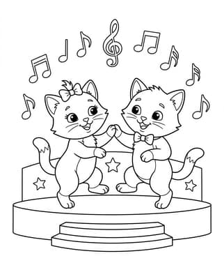 춤추는 아이돌 고양이들