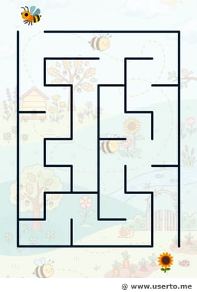 바쁜 꿀벌의 비행