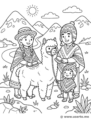 Andean Alpaca Grooming
