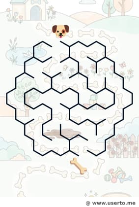 Hungry Puppy's Bone Path