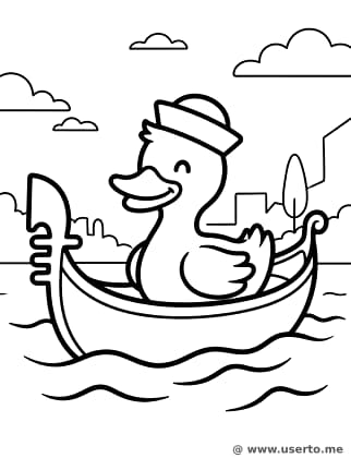 Das Gondel-Abenteuer der Ente