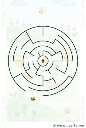 부지런한 꿀벌의 비행