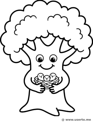 나무의 따뜻한 포옹