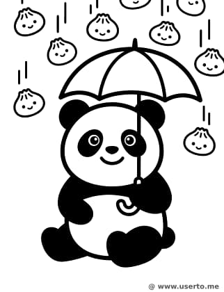 La lluvia de ramen del panda