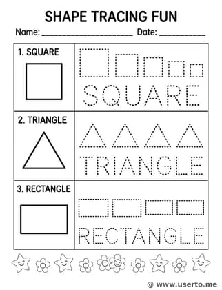 모양 마스터: 사각형과 삼각형