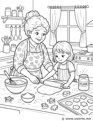 Baking with Grandma