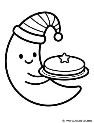 O Café da Manhã de Panqueca Gigante da Lua