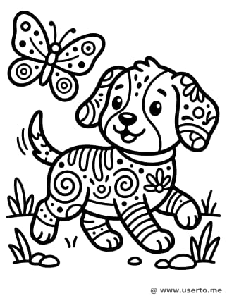 El juego del perrito Alebrije mágico