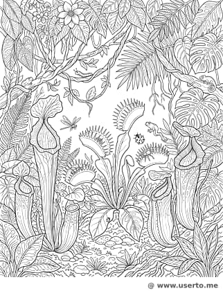 O Jardim Carnívoro Secreto