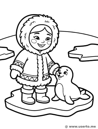 A Princesa do Ártico e o Amigo Foca